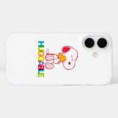 Peanuts | Snoopy & Woodstock Huggable Case-Mate iPhone Case (Achterkant (horizontaal))