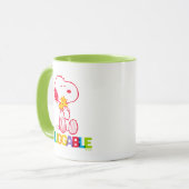 Peanuts | Snoopy & Woodstock Huggable Mok (Voorkant links)