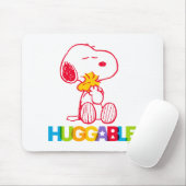 Peanuts | Snoopy & Woodstock Huggable Muismat (Met muis)