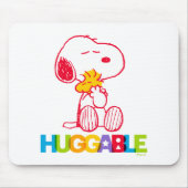 Peanuts | Snoopy & Woodstock Huggable Muismat (Voorkant)