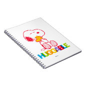Peanuts | Snoopy & Woodstock Huggable Notitieboek (Rechterzijde)
