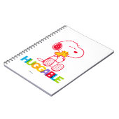 Peanuts | Snoopy & Woodstock Huggable Notitieboek (Linkerzijde)