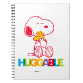 Peanuts | Snoopy & Woodstock Huggable Notitieboek (Voorkant)