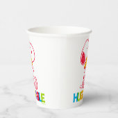 Peanuts | Snoopy & Woodstock Huggable Papieren Bekers (Rechts)