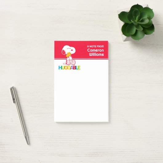 Peanuts | Snoopy & Woodstock Huggable Post-it® Notes (Kantoor)