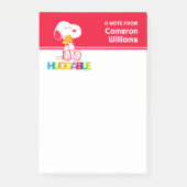 Peanuts | Snoopy & Woodstock Huggable Post-it® Notes (Voorkant)
