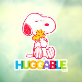 Peanuts | Snoopy & Woodstock Huggable Raamsticker (Vel 3)