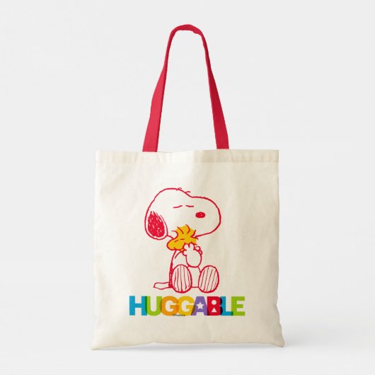 Peanuts | Snoopy & Woodstock Huggable Tote Bag (Achterkant)