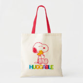 Peanuts | Snoopy & Woodstock Huggable Tote Bag (Voorkant)