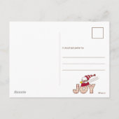 Peanuts | Snoopy & Woodstock Joy Sled Ride Feestdagenkaart (Achterkant)