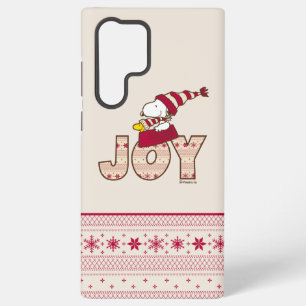 Peanuts Snoopy & Woodstock Joy Sled Ride Samsung Galaxy Hoesje