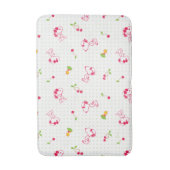 Peanuts | Snoopy & Woodstock Kersenpatroon Badmat (Voorkant Verticaal)