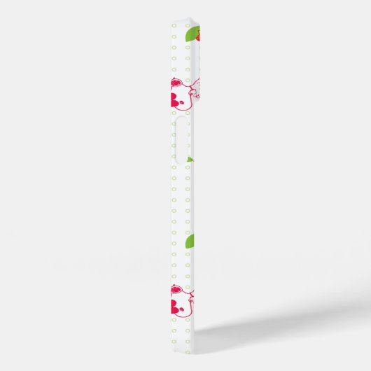 Peanuts | Snoopy & Woodstock Kersenpatroon Case-Mate iPhone Case (Achterkant / Rechts)