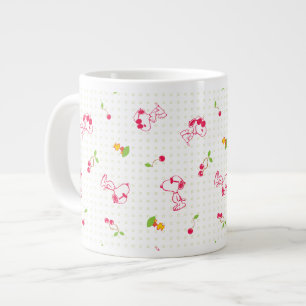 Peanuts   Snoopy & Woodstock Kersenpatroon Grote Koffiekop