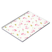 Peanuts | Snoopy & Woodstock Kersenpatroon Notitieboek (Linkerzijde)