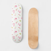 Peanuts | Snoopy & Woodstock Kersenpatroon Persoonlijk Skateboard (Voorkant)