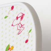 Peanuts | Snoopy & Woodstock Kersenpatroon Pickleball Paddle (Links Detail)