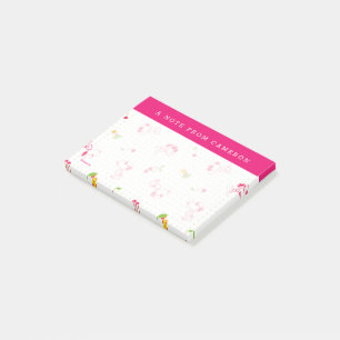 Peanuts Snoopy & Woodstock Kersenpatroon Post-it® Notes