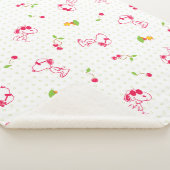 Peanuts | Snoopy & Woodstock Kersenpatroon Sherpa Deken (3/4)