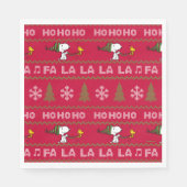 Peanuts | Snoopy & Woodstock Kersttrui Servet (Voorkant)