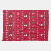 Peanuts | Snoopy & Woodstock Kersttrui Theedoek (Horizontaal)