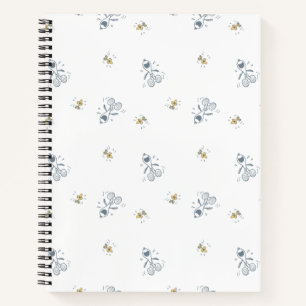 Peanuts Snoopy & Woodstock Lachend Patroon Notitieboek