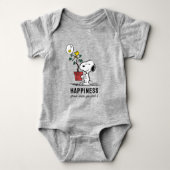 Peanuts | Snoopy & Woodstock Plant A Tree Romper (Voorkant)