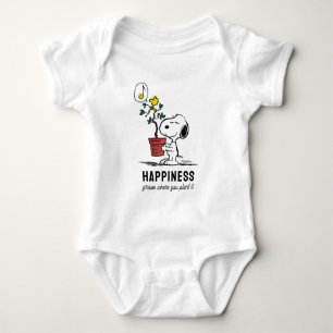 Peanuts Snoopy & Woodstock Plant A Tree Romper