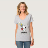Peanuts | Snoopy & Woodstock Plant A Tree T-shirt (Voorkant volledig)