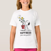 Peanuts | Snoopy & Woodstock Plant A Tree T-shirt (Voorkant)