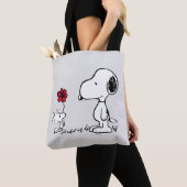 Peanuts | Snoopy & Woodstock Red & Black Tote Bag (Dichtbij)