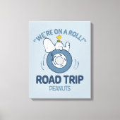 Peanuts | Snoopy & Woodstock Road Trip Canvas Afdruk (Voorkant)