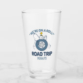 Peanuts | Snoopy & Woodstock Road Trip Glas (Voorkant)