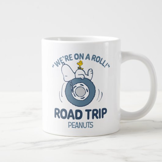 Peanuts | Snoopy & Woodstock Road Trip Grote Koffiekop (Rechts)