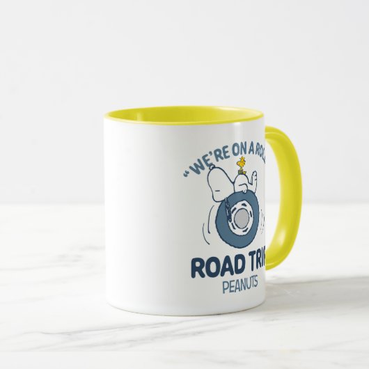 Peanuts | Snoopy & Woodstock Road Trip Mok (Voorkant rechts)