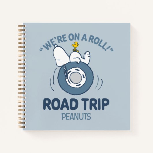 Peanuts | Snoopy & Woodstock Road Trip Notitieboek (Voorkant)