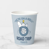 Peanuts | Snoopy & Woodstock Road Trip Papieren Bekers (Voorkant)