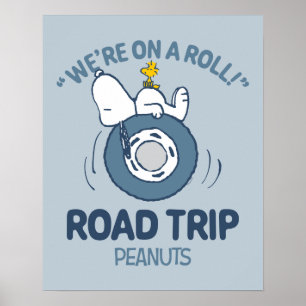 Peanuts   Snoopy & Woodstock Road Trip Poster