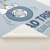 Peanuts | Snoopy & Woodstock Road Trip Sherpa Deken (3/4)