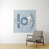 Peanuts | Snoopy & Woodstock Road Trip Wandkleed (In Situ (horizontaal))
