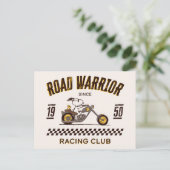 Peanuts | Snoopy & Woodstock Road Warriors Briefkaart (Staand voorkant)
