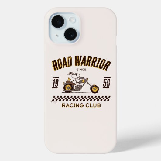 Peanuts | Snoopy & Woodstock Road Warriors Case-Mate iPhone Case (Achterkant)