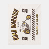 Peanuts | Snoopy & Woodstock Road Warriors Fleece Deken (Voorkant)