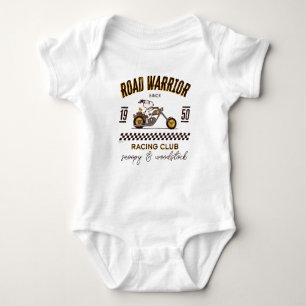 Peanuts Snoopy & Woodstock Road Warriors Romper