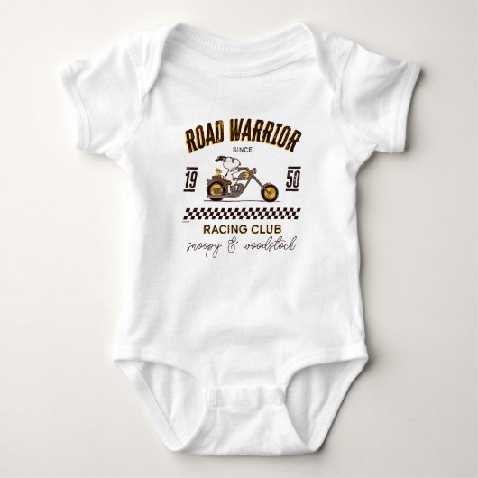 Peanuts | Snoopy & Woodstock Road Warriors Romper (Voorkant)
