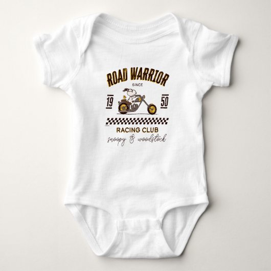 Peanuts | Snoopy & Woodstock Road Warriors Romper (Voorkant)