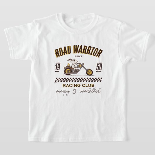 Peanuts | Snoopy & Woodstock Road Warriors T-shirt (Laagn)