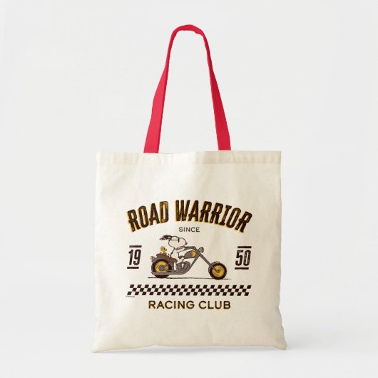 Peanuts | Snoopy & Woodstock Road Warriors Tote Bag (Voorkant)