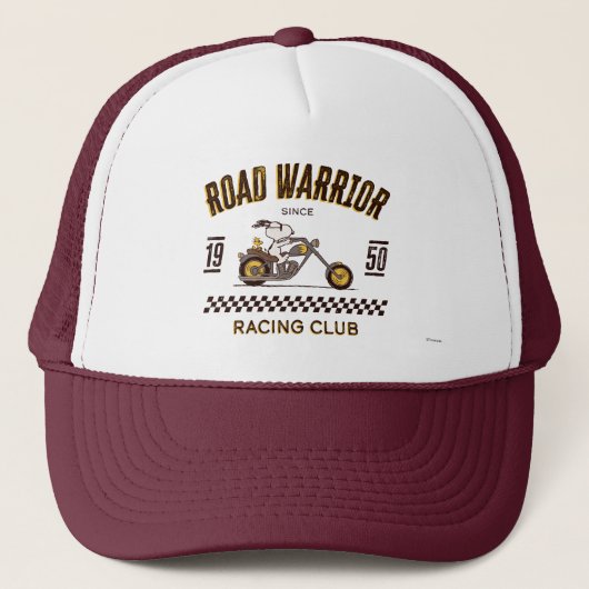 Peanuts | Snoopy & Woodstock Road Warriors Trucker Pet (Voorkant)