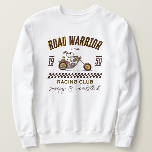 Peanuts | Snoopy & Woodstock Road Warriors Trui (Design voorkant)